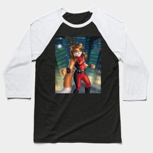 AK Girl (Art by Jerica Winters) Baseball T-Shirt